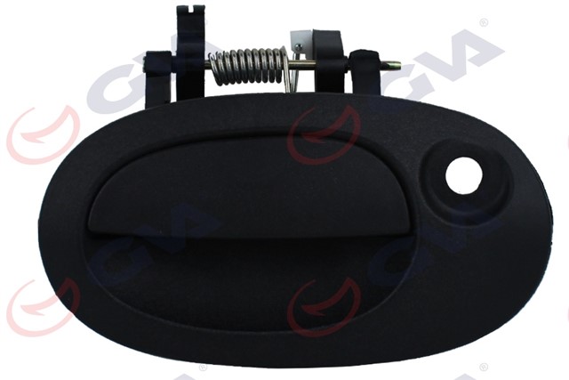 BAGAJ ACMA KOLU ANAHTAR DELIKLI TEK KAPILI BAGAJ KOLU ANAHTAR DELIKLI SIYAH DESENLI KANGOO 01 - 07