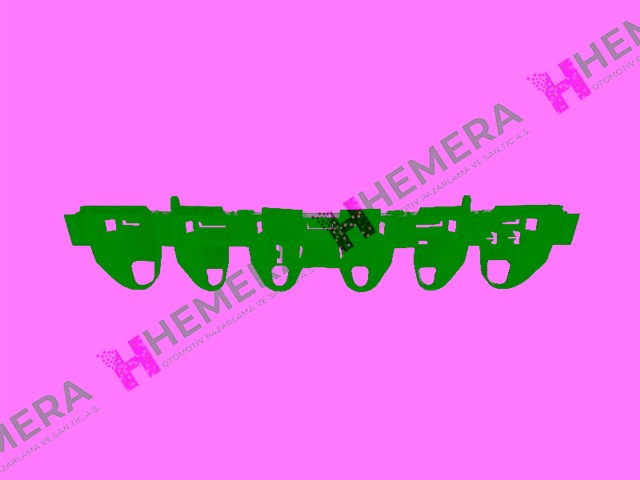 BRAKET TAMPON ARKA ORTA RENAULT FLUENCE 2011 - 2015