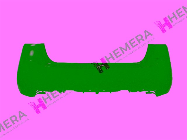 TAMPON ARKA ASTARSIZ SENSORSUZ SIYAH PEUGEOT 308 2013