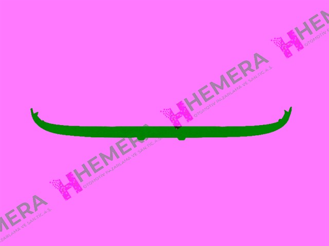 SPOYLER TAMPON ON RENAULT SYMBOL 2010 - 2014