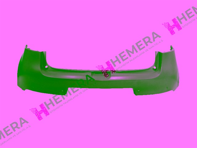 TAMPON ARKA ASTARLI 4 SENSOR DELIKLI RENAULT MEGANE III 2011 - 2015