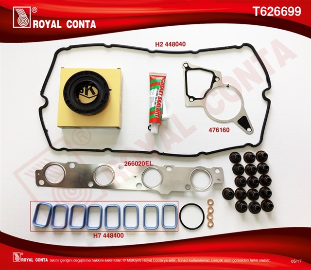 UST TAKIM CONTA SKT KECE REINZ SUBAP LAS SKC SIZ BOXER - JUMPER 2.2 HDI 100/120 P22DTE EURO4