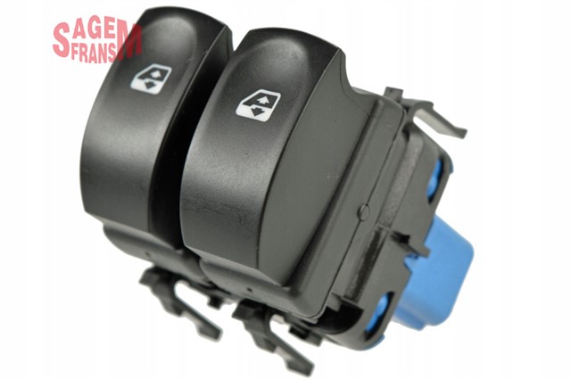 CAM ACMA DUGMESI CLIO III ON SOL MAVI CIFTLI