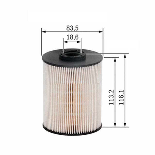 YAKIT FILTRESI [DIZEL] GOLF5 - GOLF6 - JETTA - PASSAT - CADDY - A3 - LEON BJB - BKC - BKD - BLS - BXE - CAYB - CAYC - CAYD - CFFB 1.6 - 1.9 - 2.0 TDI 04 - 