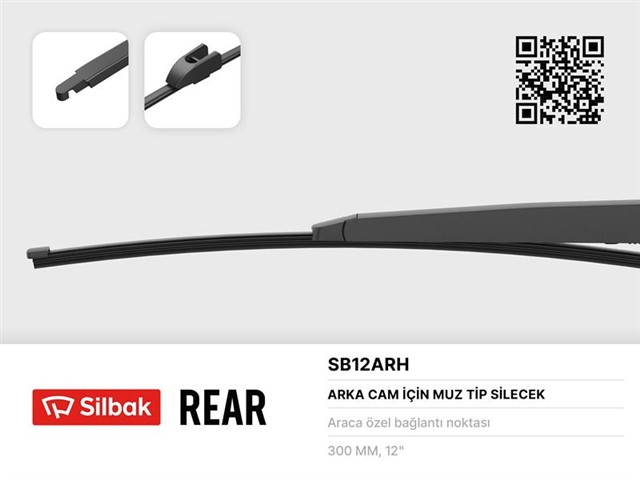 SILECEK SUPURGESI ARKA MUZ TIPI 300MM KIA NIRO 10/16