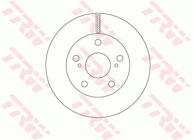 FREN DISKI ON TOYOTA: HILUX III PICKUP KUN - TGN - LAN - GGN 2007 - 