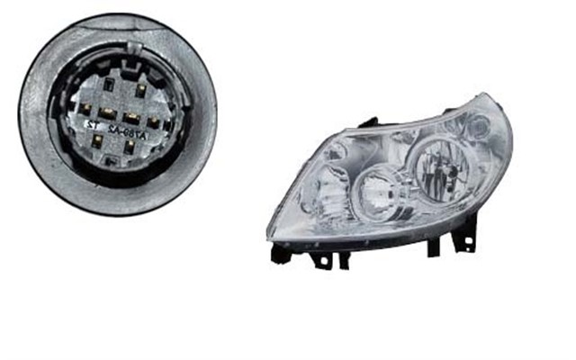 20 - B334 - B5 - 2B FAR SOL ELEKTRIKLI MOTORU UZERINDE DUCATO BOXER JUMPER III 06 14