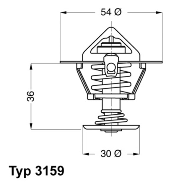 TERMOSTAT FIAT. LANCIA. PEUGEOT VARIOUS VARIOUS 1973 - 1999