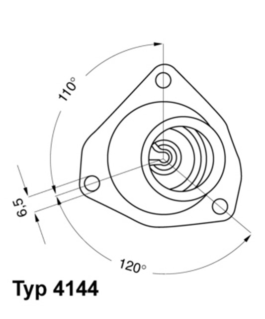 TERMOSTAT OPEL VECTRA 1.6 1988 - 2003