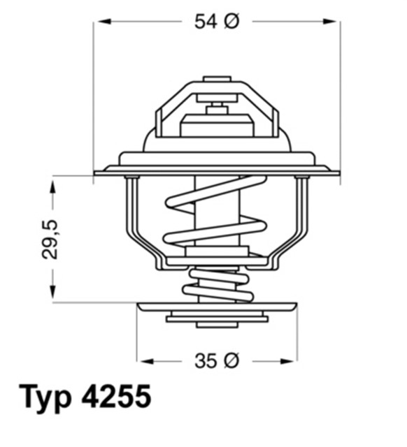 TERMOSTAT OPEL. VAUXHALL VARIOUS 2.0 2.2 2.5 1974 - 1990