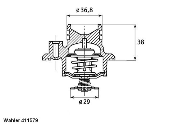 TERMOSTAT OPEL. VAUXHALL AGILA 1.0 1.2 2000 - 2008