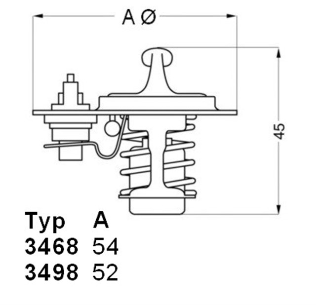 TERMOSTAT KIA. MAZDA VARIOUS VARIOUS 1987 - 2005