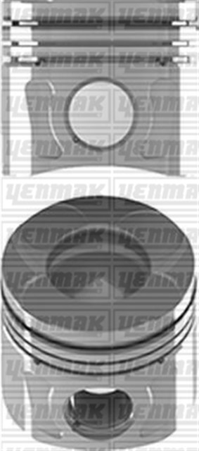 PISTON SEGMAN STD 69.60MM FIORINO 1.3 75HP JTD II 1.6 EURO5 - ASTRA J CORSA D 1.3 09