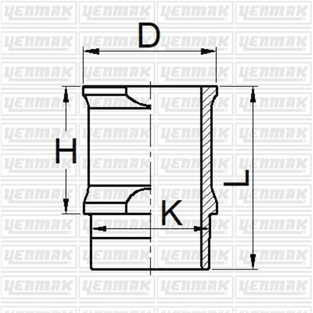 X MOTOR GOMLEGI P106 - P205 TU9 70.00 CAP STD