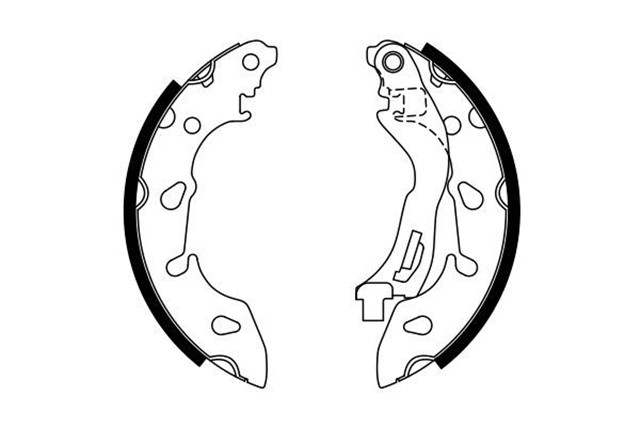 ARKA PABUC BALATA PANDA 04 500 08 500C 09 FORD KA 09