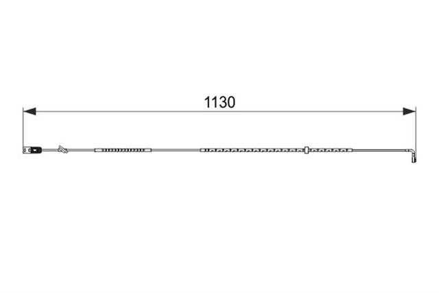 ON BALATA FISI IKAZ KABLOSU ROVER 75 99 - 05 MG ZT 02 - 05 1120MM 1987474999 - 1987474999 - 1987474999