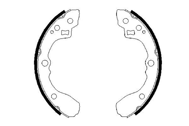 ARKA PABUC BALATA KIA RIO 1.3 - 1.5 16V 00 - 05 200X31 GS8486