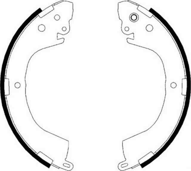 ARKA PABUC BALATA MITSUBISHI L200 96 270X53