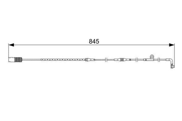 ARKA BALATA FISI IKAZ KABLOSU BMW 7 E65 - E66 - E67