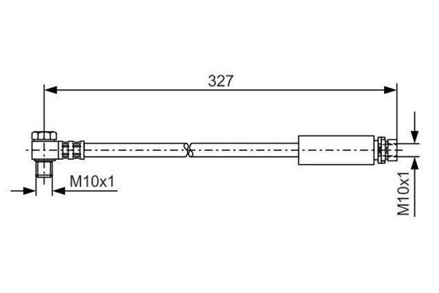 ARKA FREN HORTUMU MONDEO 98 - 00 2.5 24V