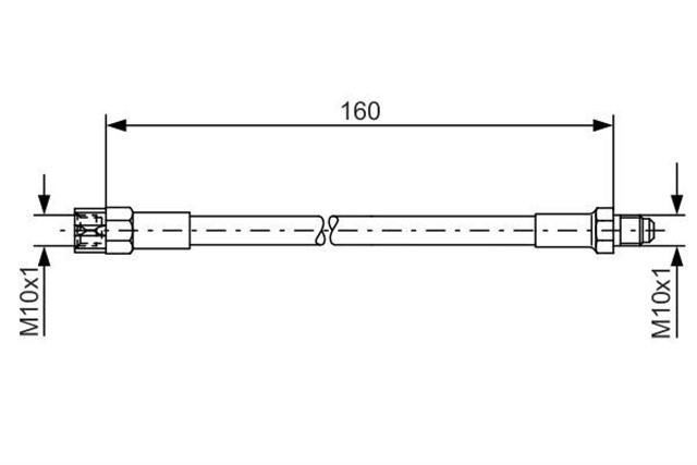 ARKA FREN HORTUMU TRANSPORTER T4