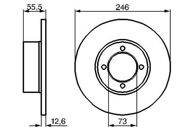 ON FREN AYNASI OMEGA B 1994 - 2000 ASCONA A 75 ASCONA B 77