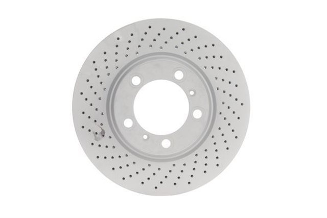 FREN DISKI. ON. 330 /34 - 32 MM . HAVA KANALLI. DELIKLI. KAPLAMALI. YUKSEK KARBON ALASIMLI
