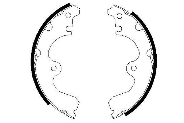 PABUCLU FREN BALATASI 180.0X27.50 MM