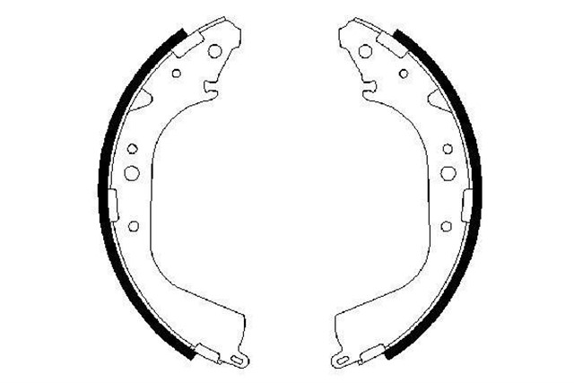 PABUCLU FREN BALATASI 295X50 MM