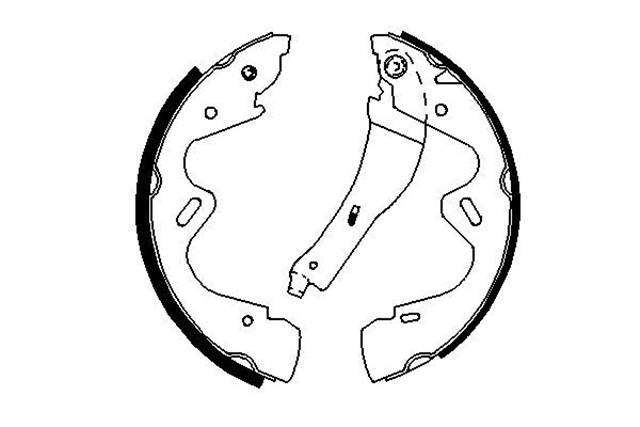 PABUCLU FREN BALATASI 280.0X65.00 MM