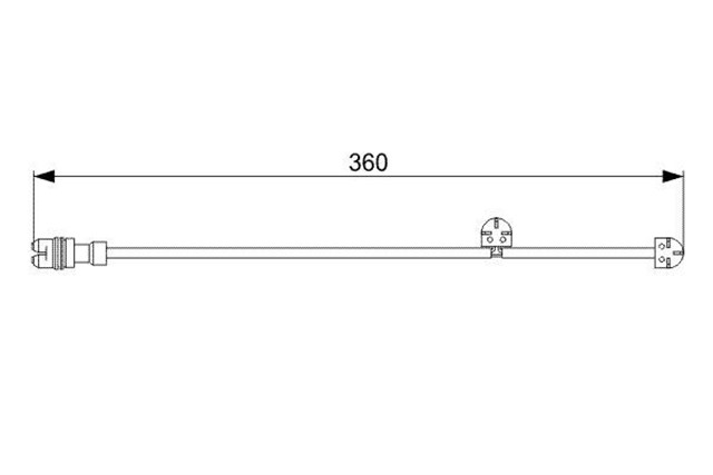 DISK BALATA IKAZ KABLOSU. ON. 360 MM