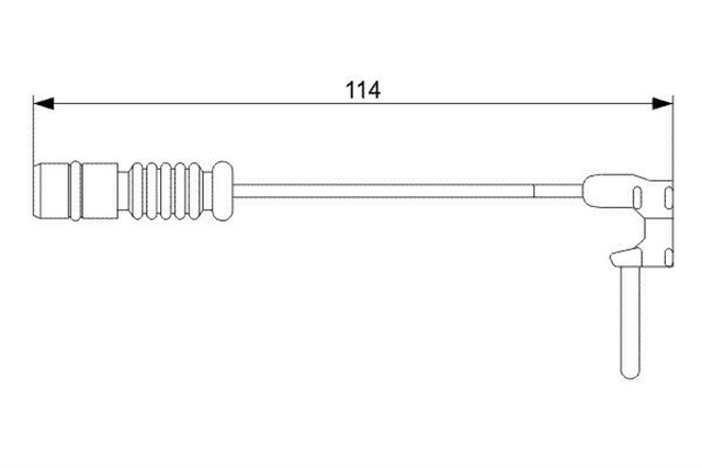 DISK BALATA IKAZ KABLOSU. 114 MM