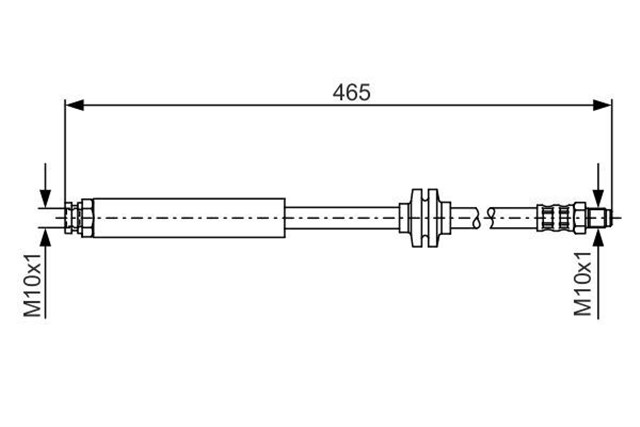FREN HORTUMU; ON. 465.00 MM