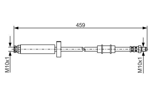 FREN HORTUMU; ON. 459.00 MM
