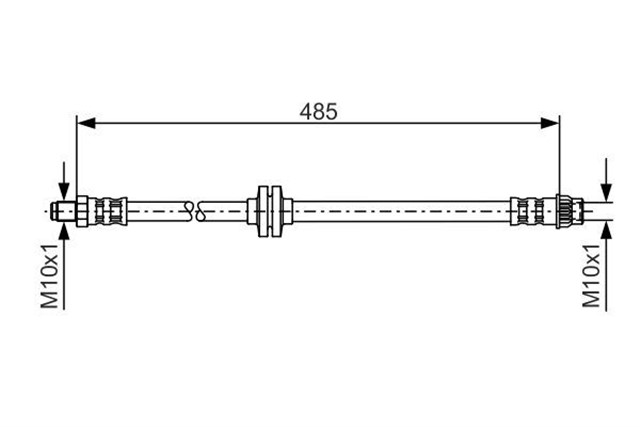 FREN HORTUMU; ON. 485.00 MM