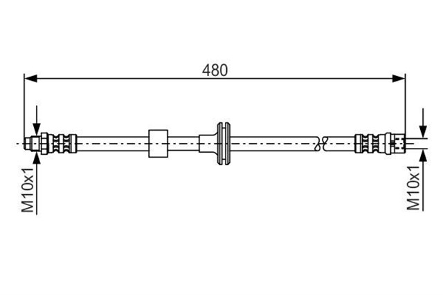 FREN HORTUMU; ON. 480.00 MM