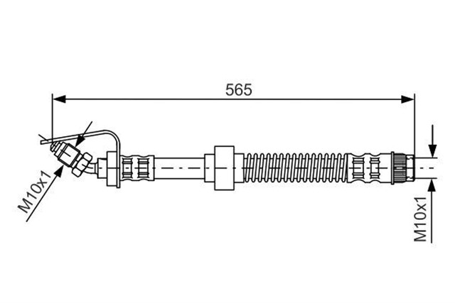 FREN HORTUMU; ON. 565.00 MM