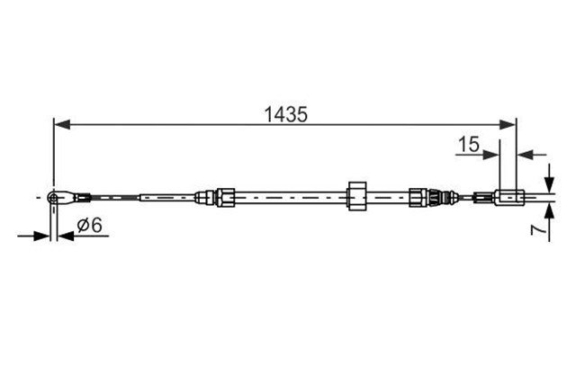 FREN HALATI ARKA MERCEDES SPRINTER B901 B904 . VW LT 28 - 35 - 46