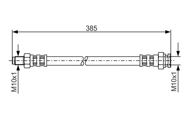 FREN HORTUMU. 385.00 MM