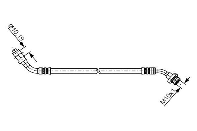 FREN HORTUMU SAG; ON. 420.00 MM