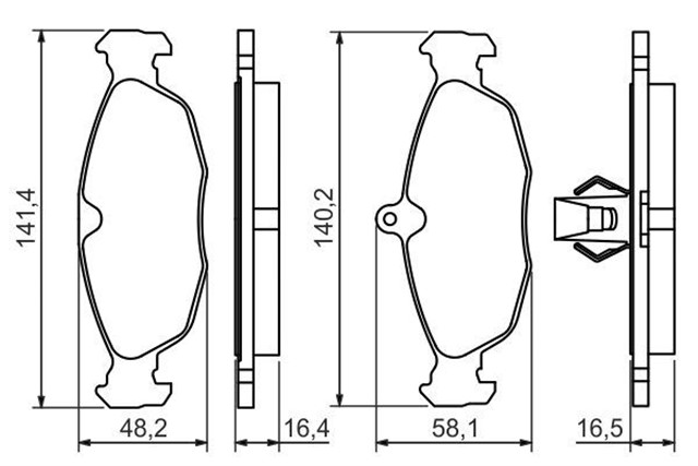 DISK BALATA XJ 8 3.2 V8 32V 09.1997 - 08.2002; XJ 8 4.0 V8 32V 09.1997 - 08.2002; XJR 8 4.0 V8 32V K