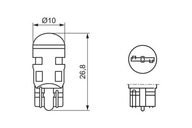 LED LAMBA HONDA CIVIC X SEDAN FC 1.6 I - VTEC FC5