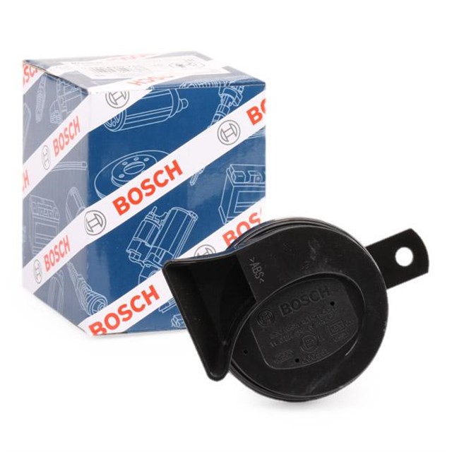 9320335208 KORNA EC6 - C. TEK. 12V. 60W. 500 HZ. SIYAH. TROMPETLI.