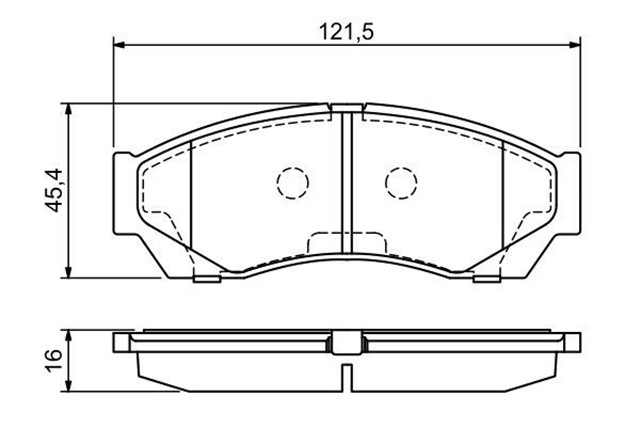 DISK BALATA CITY ROVER 1.4