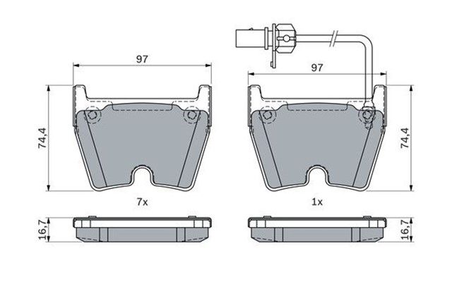 FREN BALATASI VW AUDI