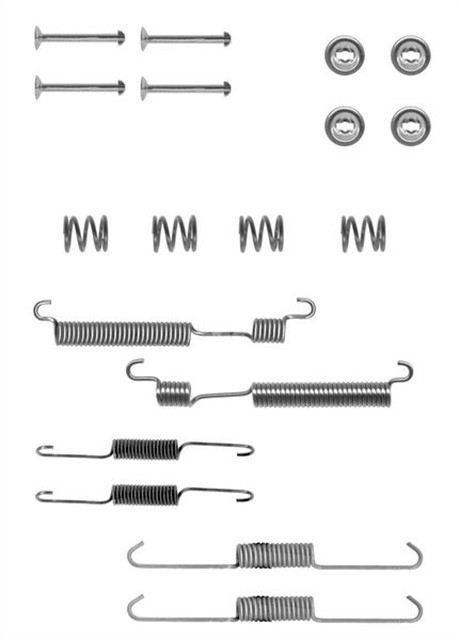 FREN PABUC MONTAJ TAKIMI ARKA HYUNDAI ACCENT. EXCEL. LANTRA. PONY X2. S COUP 09/89 05/00