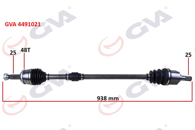 KOMPLE AKS SAG I - 20 1.4 CRDI 08 - 15 90HP ABS LI 48DIS 938MM MAN.