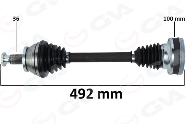 AKS KOMPLE ON SOL POLO - IBIZA - FABIA CFWA - CAYB - CAYC 1.2 - 1.6 TDI 10 - 