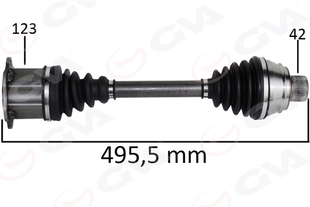 AKS KOMPLE ON SAG - SOL OTOMATIK A6 - A7 - Q5 CJCA - CJCB - CAHA - CGLA - CGLB - CNCD - CNCE - CPMB - CAEB 2.0 TFSI - 2.0 TDI 08 - 