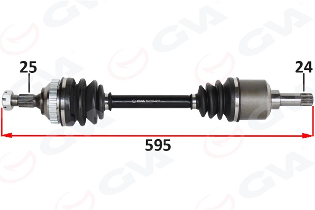 KOMPLE AKS ON SOL PSA PARTNER 5.5F 2.0 HDI ABSLI 96 - 08